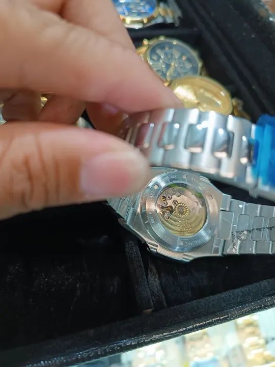 Relógio PATEK PHILIPPE NAUTILUS AUTOMÁTICO ENTREGAMOS  - Foto 4