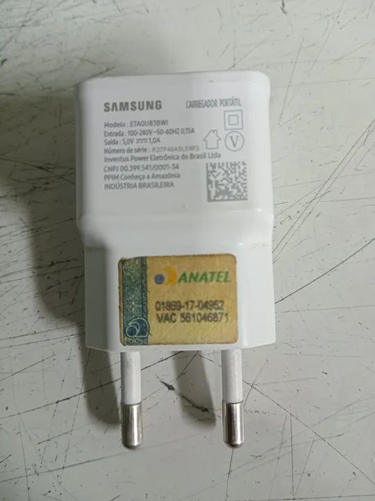 Carregador Samsung USB original ,sem o cabo.  - Foto 5