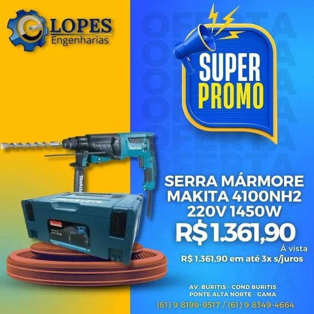 Martelete Makita HR2630j 830w 220v