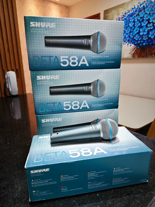 Microfone Shure BETA58A Profissional
