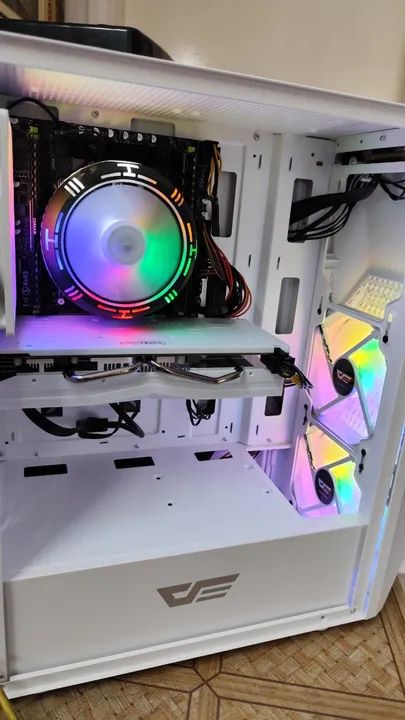 PC Gamer Xeon 2650 V4 16 Gigas Memória - SSD  - Placa de Vídeo RX 580 8 Gigas - Somos Loja - Foto 6