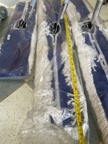 Esfregão Mop Vassoura Rodo Absorvente Microfibra  - Foto 3
