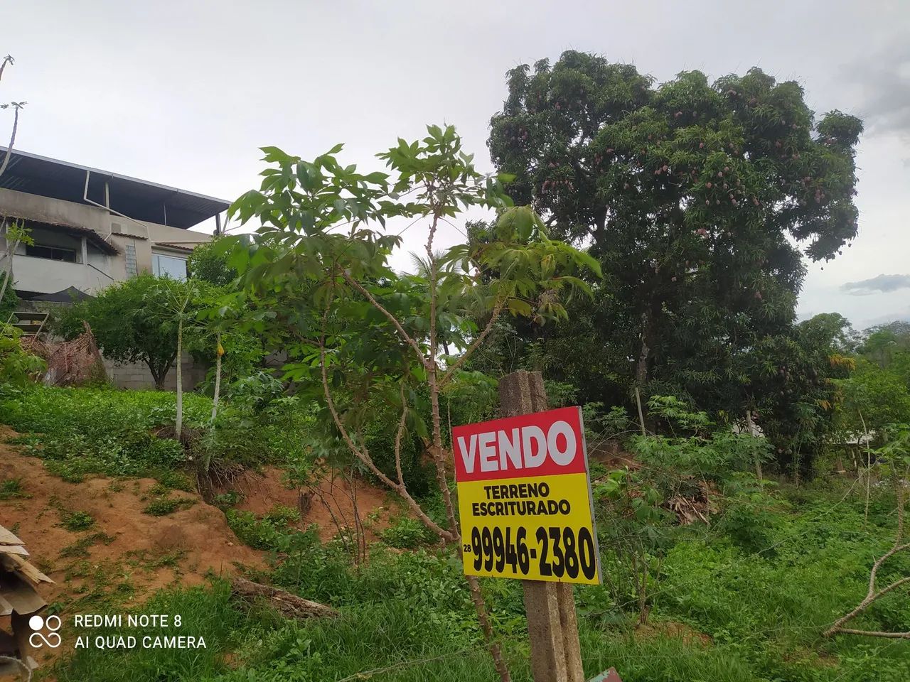Terreno escriturado à venda