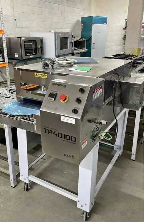 Forno para pizza esteira modelo 40/100 a gás tecnopizza (Alef)