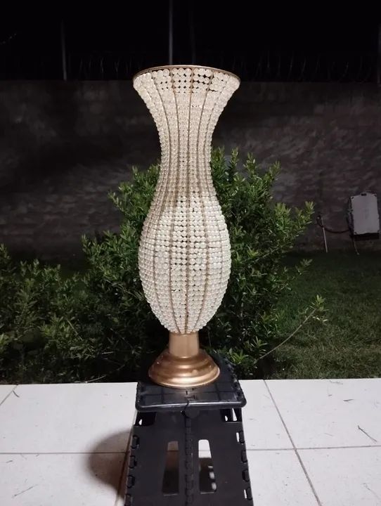 Vasos de vidro e com pérolas - Foto 3