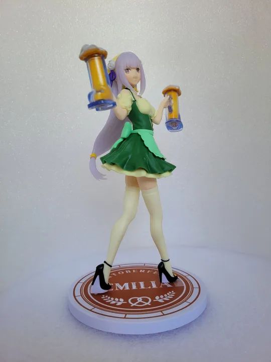 Emilia Oktoberfest Re-zero Sega Original Japonês Perfeito estado - Foto 3