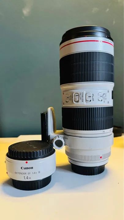 Lente Canon 70-200mm f/2.8L III USM - Foto 6