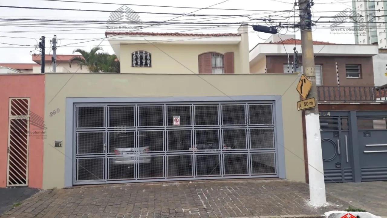 Sobrado Mooca 292,00 metros de área construída e terreno 8,00 X 34,00 4 vagas 4 dormitório
