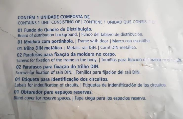 Quadro de Distribuição de energia para 24 disjuntores - Tramontina  - Foto 4