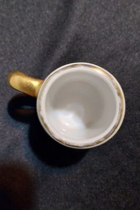 Pequena caneca em porcelana Mauá, vintage, retrô, colecionismo,  decoração... - Foto 3
