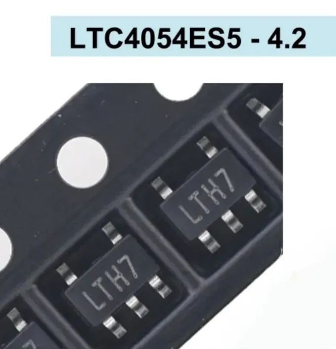 2 pçs Ci Carregador/ReguladorLTH7 Linear SOT23-5 4.2v p/ Baterias 18650 - Foto 3