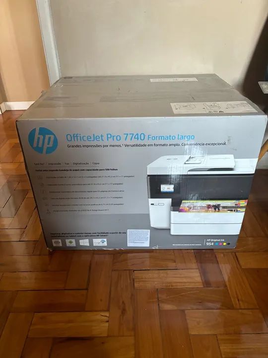 Impressora HP Officejet Pro 7740 impressão A3 e A 4