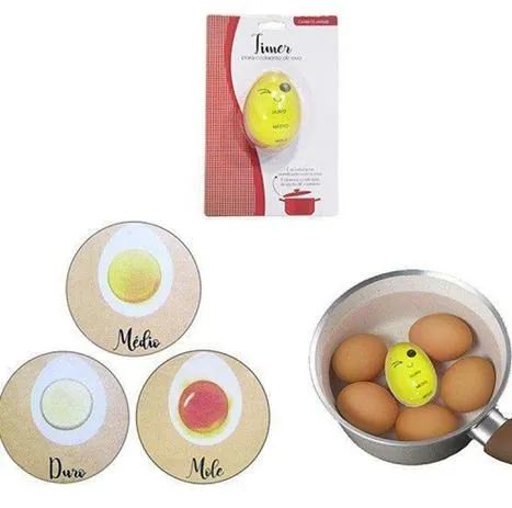 O Timer Ovo Em Resina Não-toxica Para Cozimento No Ponto Certo