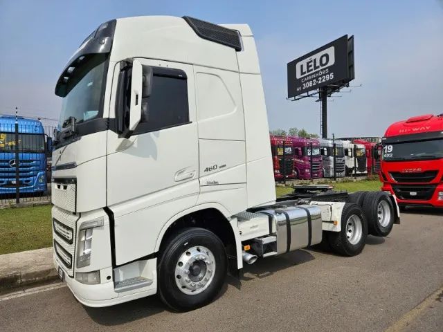 Volvo FH 460 6x2 Globetrotter Ano 20 teto Alto Automático Suspensão Mola Ar digital - Foto 3