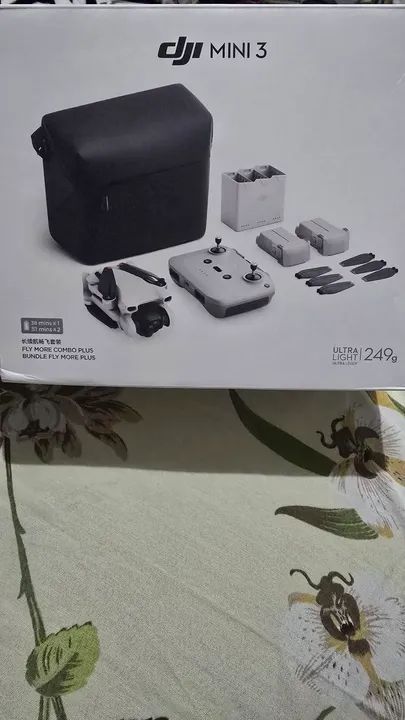 Drone DJI Mini 3 - usado em excelente estado