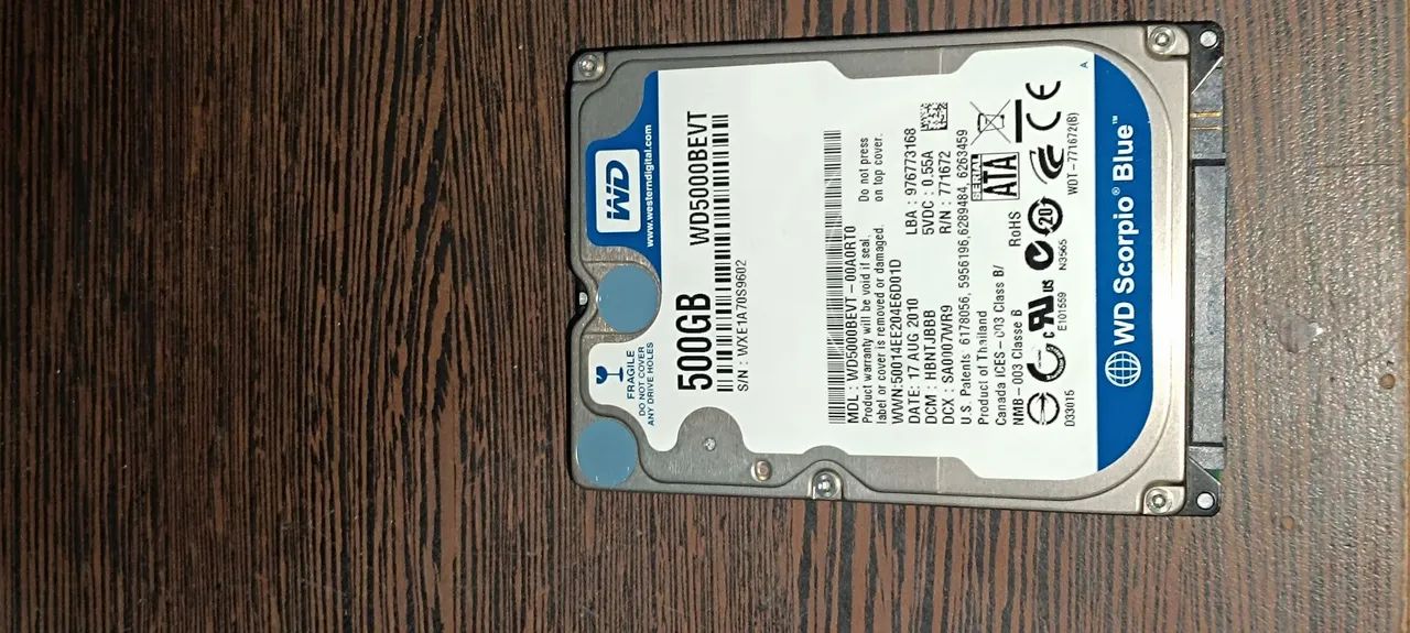 HDS 500GB notebook  - Foto 4