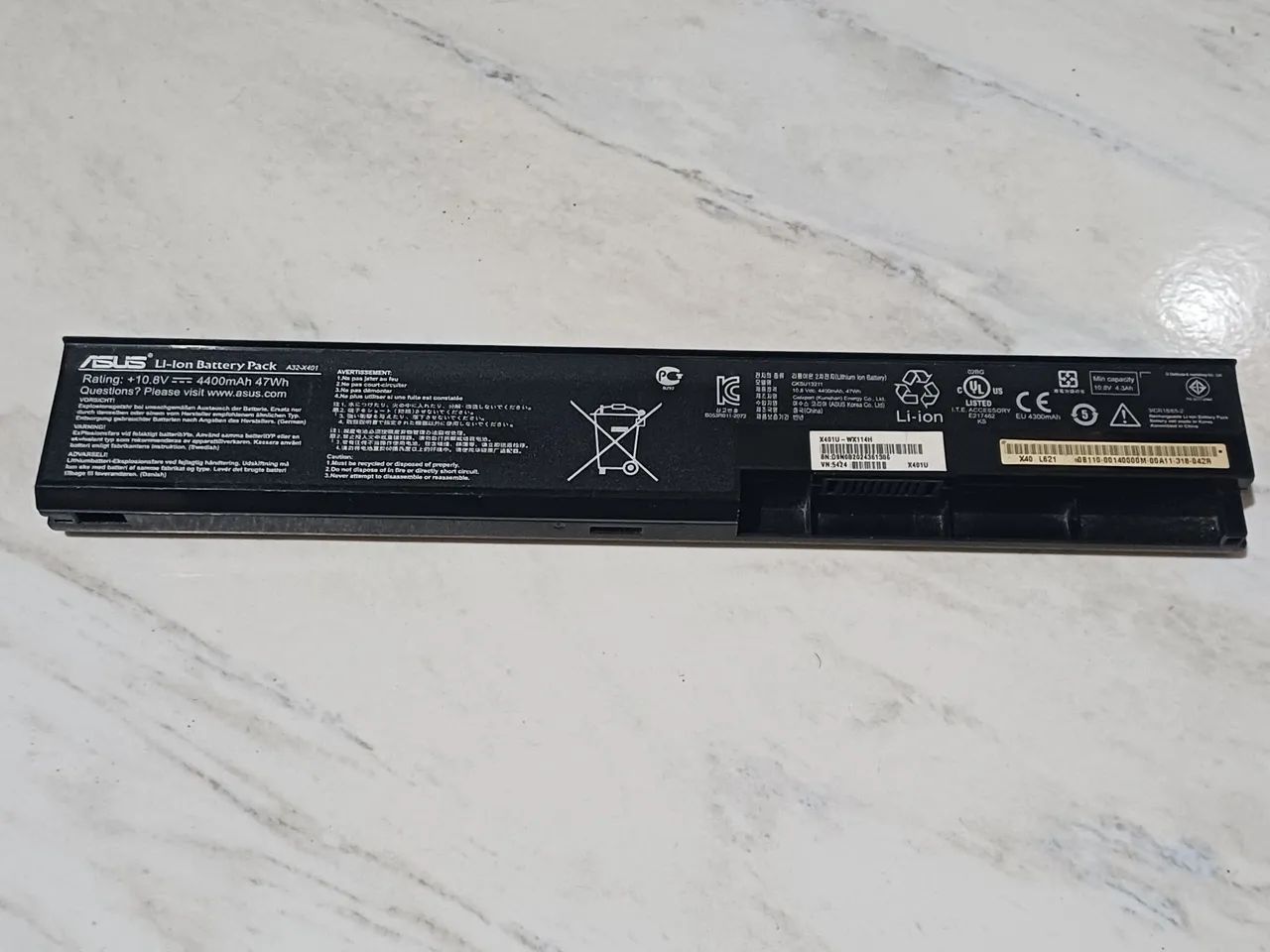 Bateria para notebook asus modelo  ar5b125 