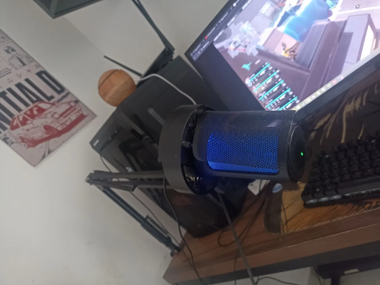 Microfone Gamer Fifine A8 em excelente estado