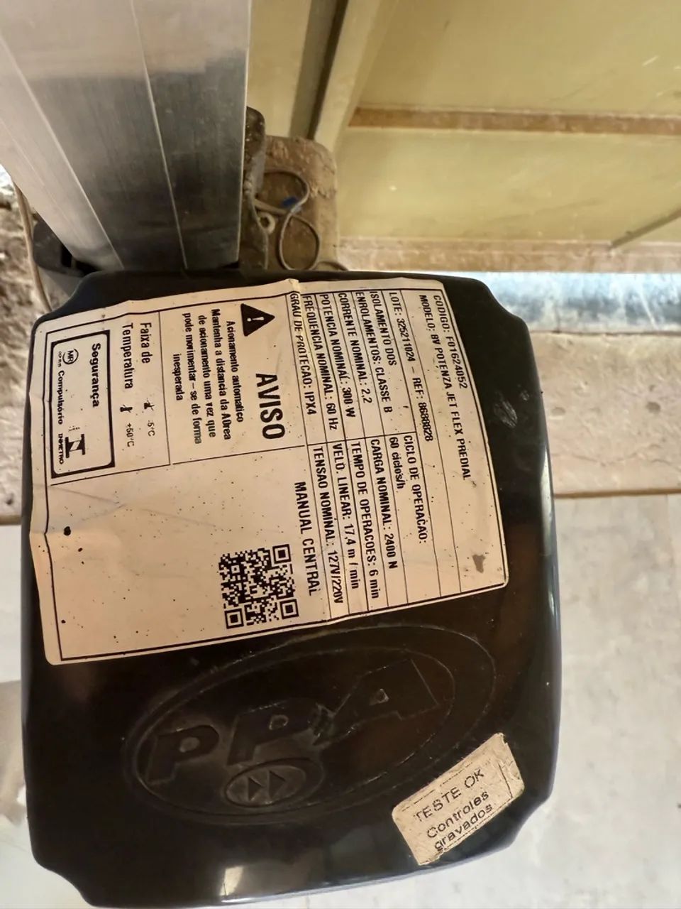 Motor para Portão Automático BV Potenza Jet Flex