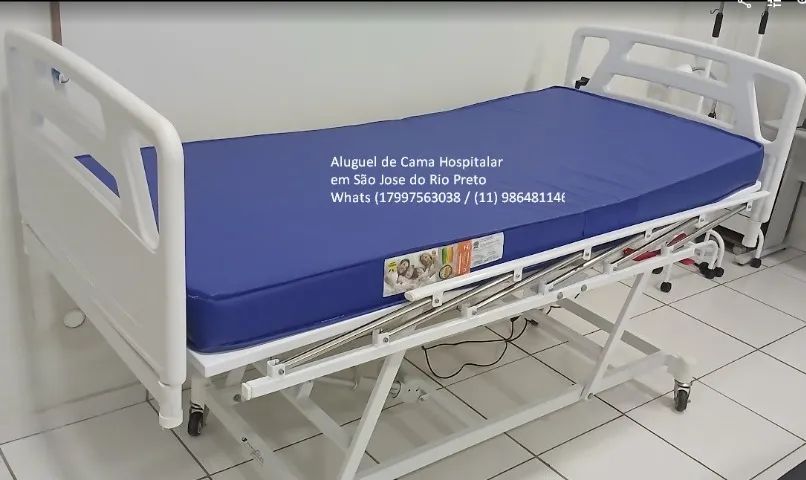 Aluguel / Locação cama hospitalar em S.J. Rio Preto
