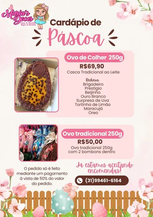 Ovo de Páscoa de Colher - Foto 5