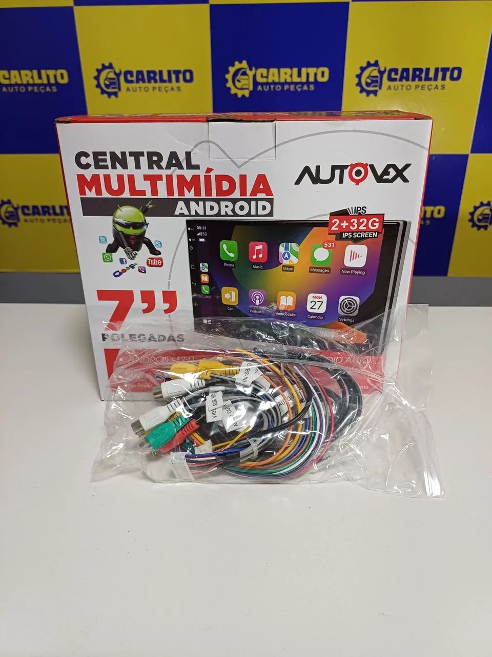 Central Multimídia 7 polegadas 32GB - Foto 4