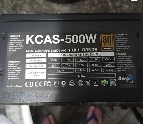Fonte 500W