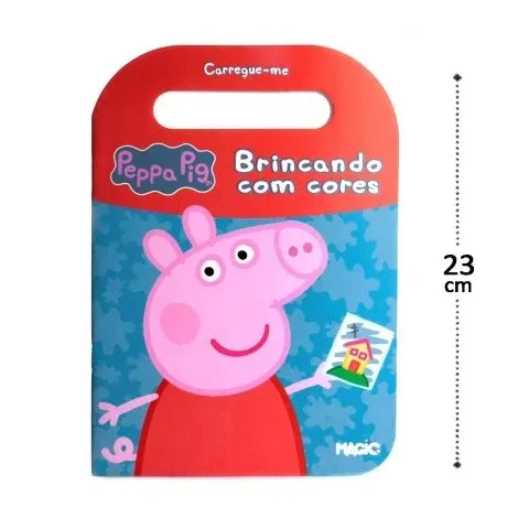 [Novo] Oportunidade! Livro de Colorir Carregue-me Peppa Pig Original. Últimas Unidades!
