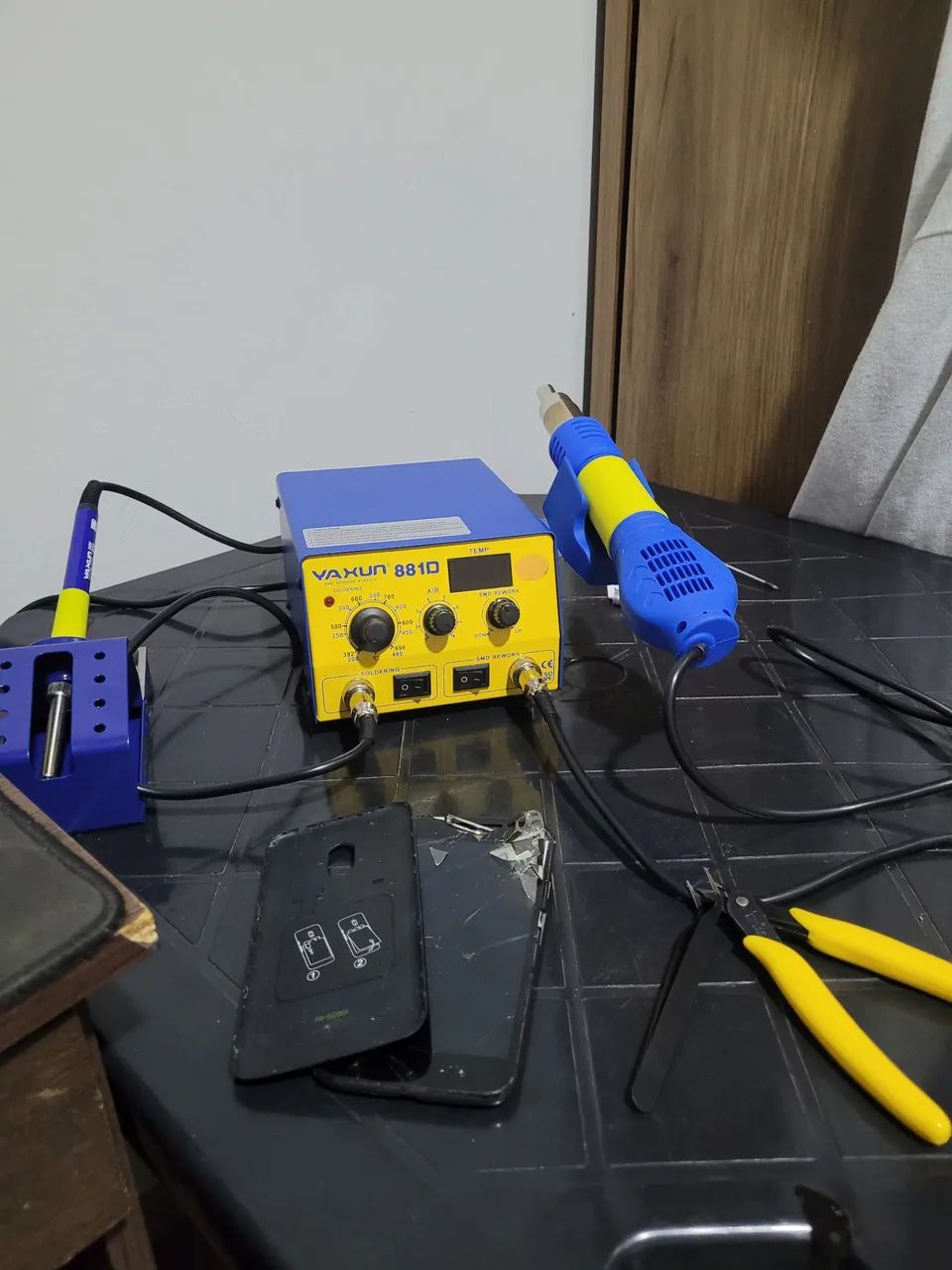 Estação de solda yaxun 881D
