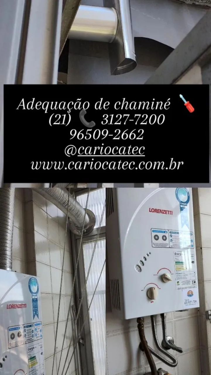 Adequação de chaminé 