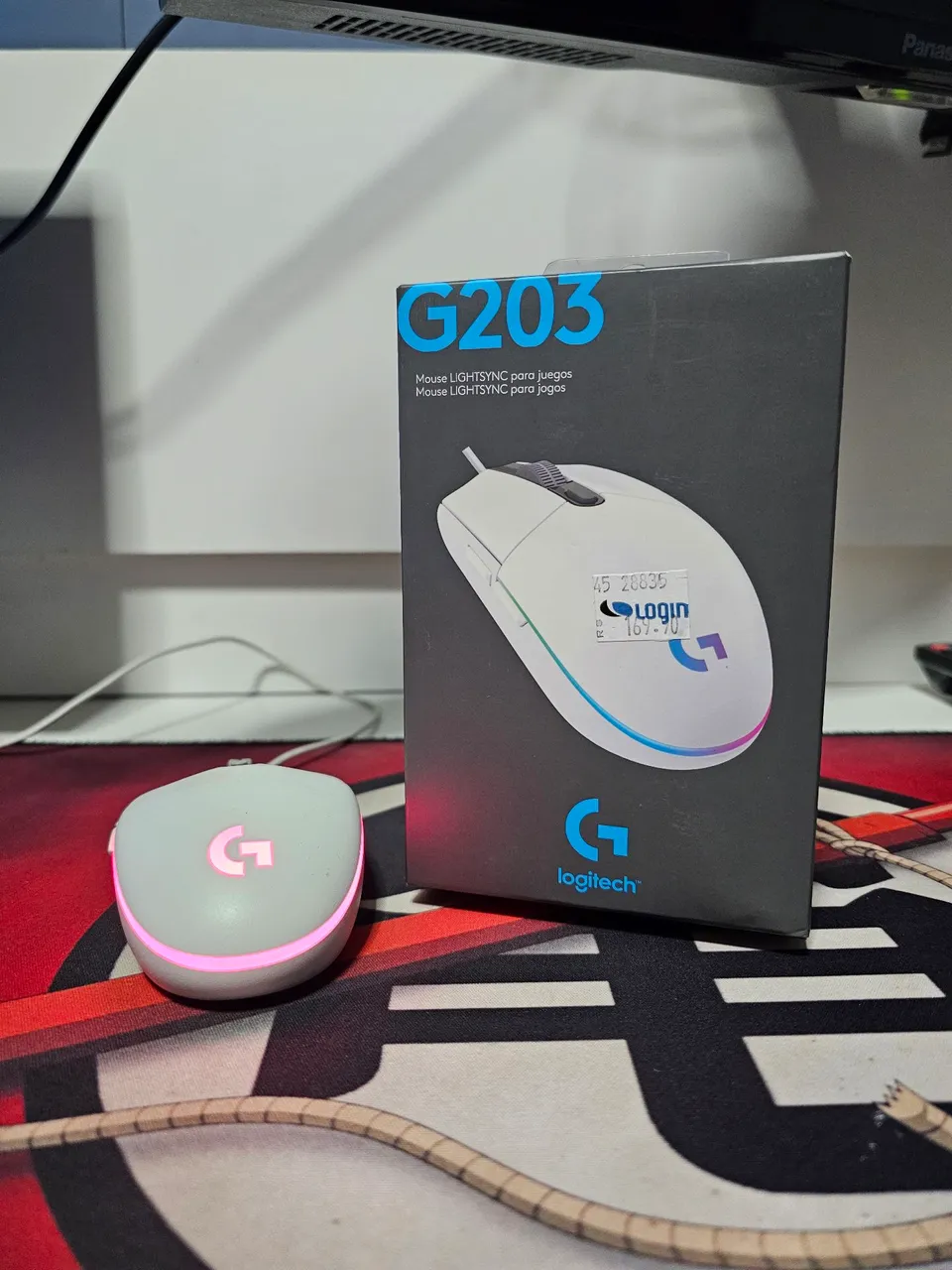 Mouse Gamer Logitech G203 LIGHTSYNC