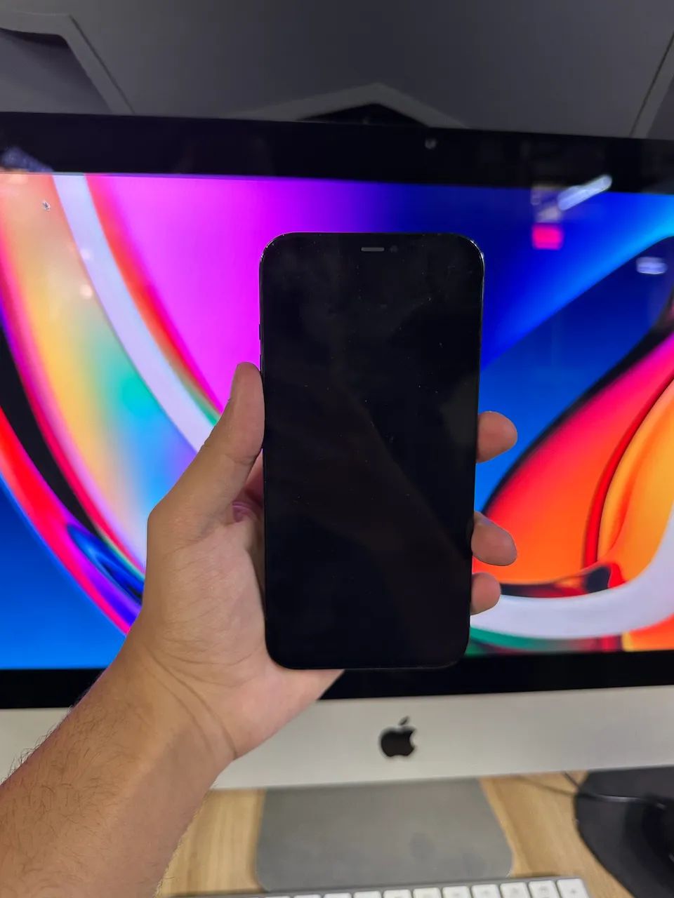 IPHONE 12 PRO MAX 256 GB DEFEITO NA CÂMERA 3X  - Foto 2