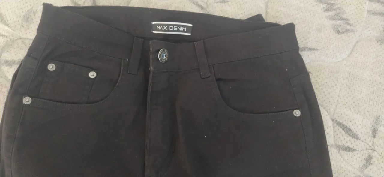 Calça Jeans Max Denim Preta