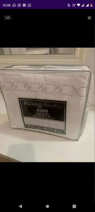 Jogo de Lençol 3000 Fios - Goldsun America