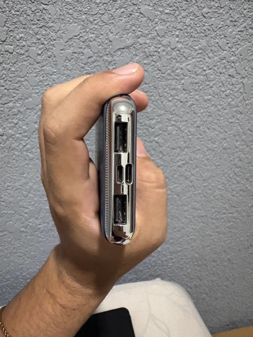 Power Bank, Carregador Portátil Universal 12.000 mAh, 2 Saídas USB + 1 Saída USB-C - Foto 3