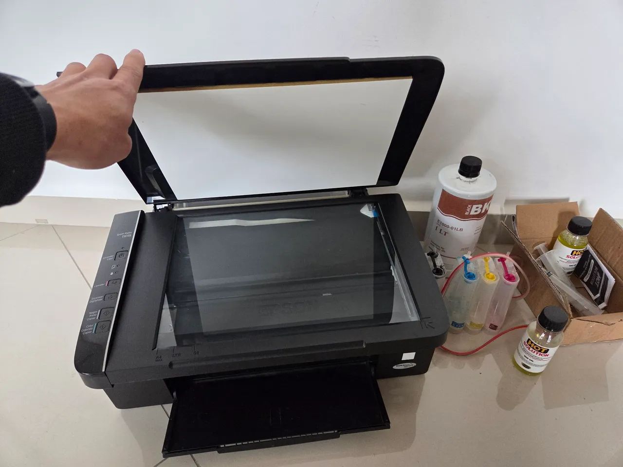 Impressora Epson TX115 multifuncional scanner - Foto 2