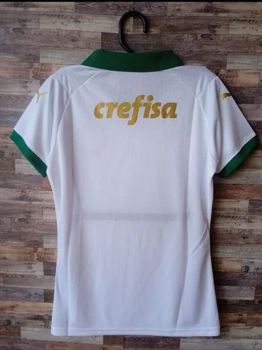 Camisa Palmeiras Feminina Puma - Creffisa - Tamanho P e M - Foto 3