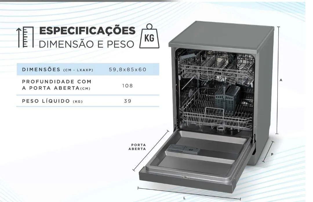 Lava Louças  Midea 14 Serviços  - Foto 5