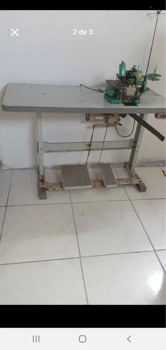 Máquina de Costura Industrial Overlock