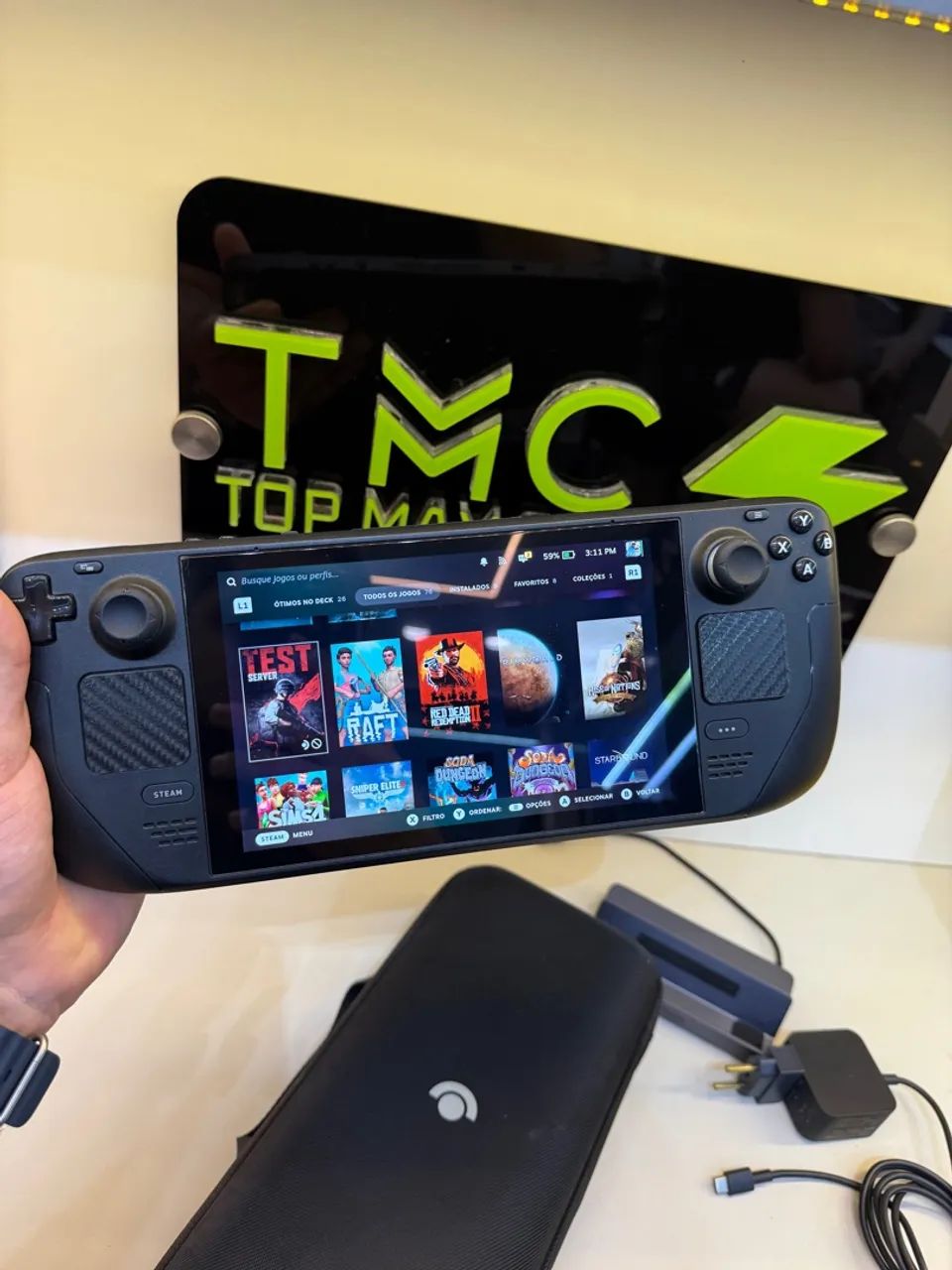 Steam Deck LCD, 64GB + 256GB + Dock - Consoles de Vídeo Game