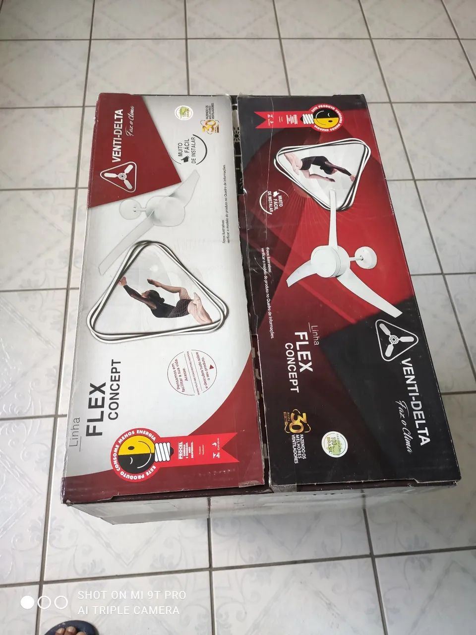 Ventilador de teto Venti-Delta Flex Concept