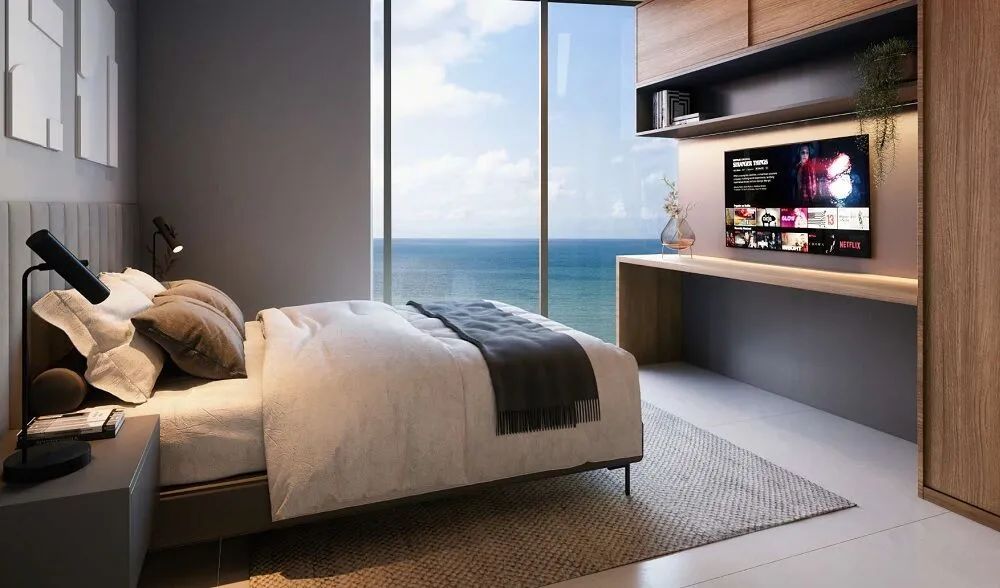HRS - PRAIA DE GAMELEIRA - SEU APARTAMENTO EM BOA VIAGEM - ÓTIMA LOCALIZAÇÃO - 1 QUARTO (1 - Foto 4