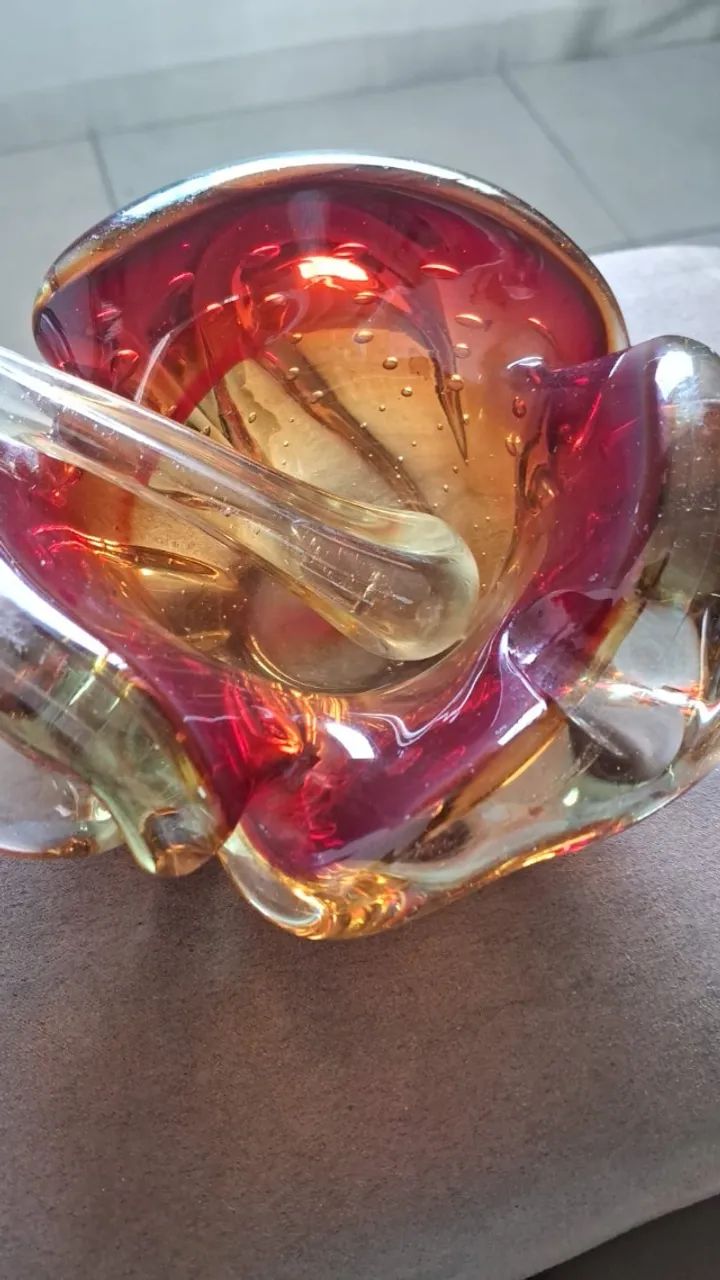 LCinzeiro Murano Vintage + Pilão (conjunto original) - Peça Rara - Foto 6