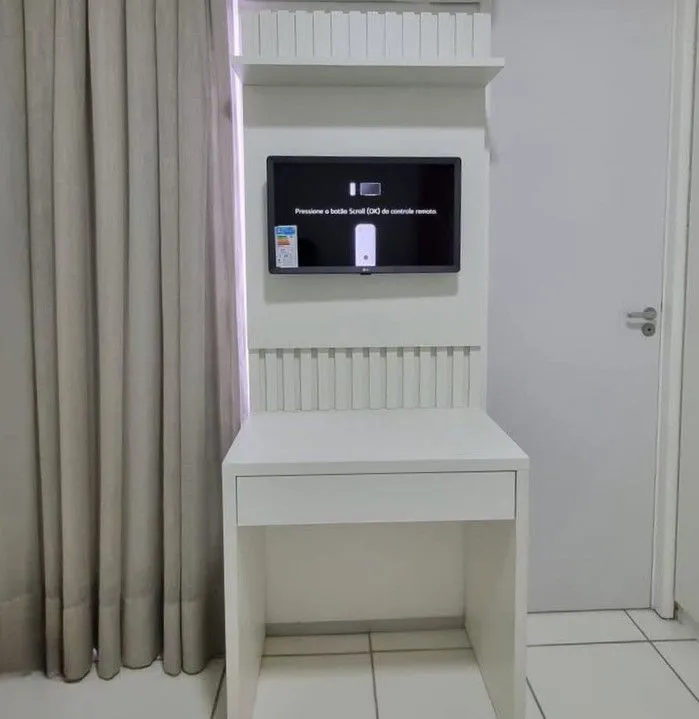 Painel De Tv Com Escrivaninha