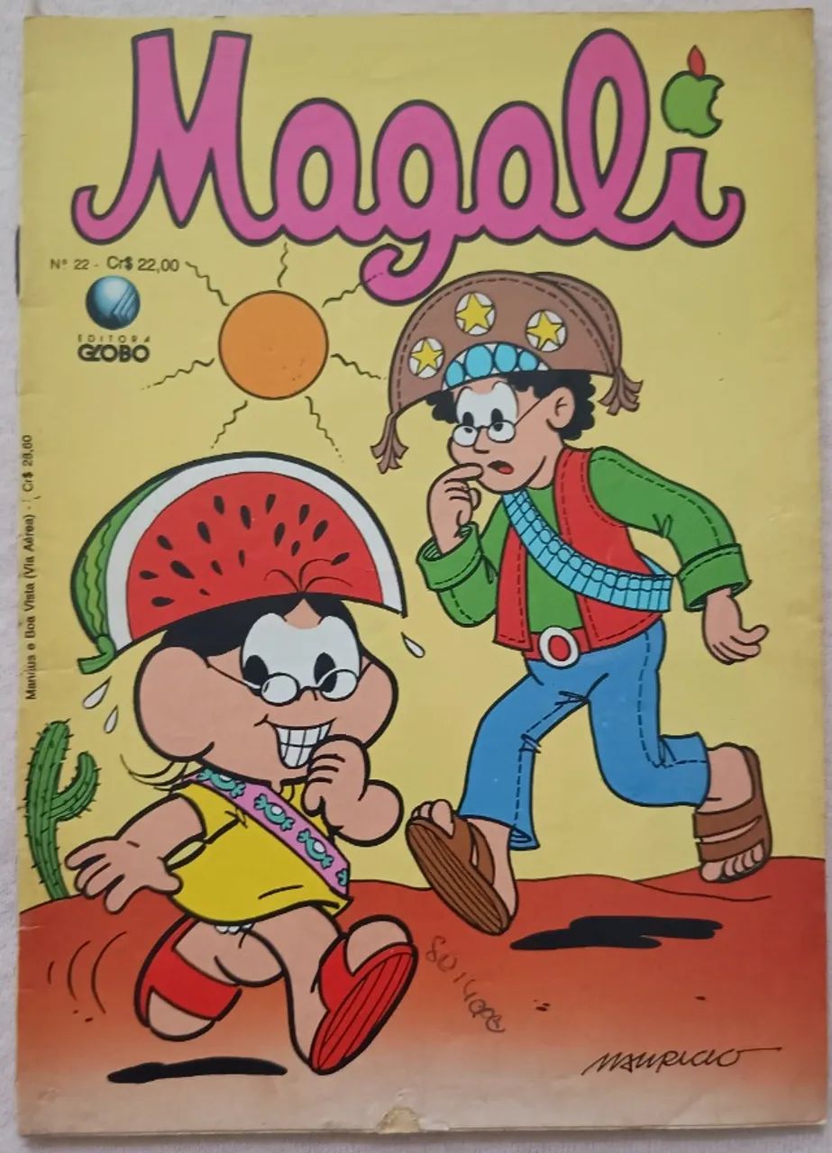 Magali nº 22 - Globo (1990)