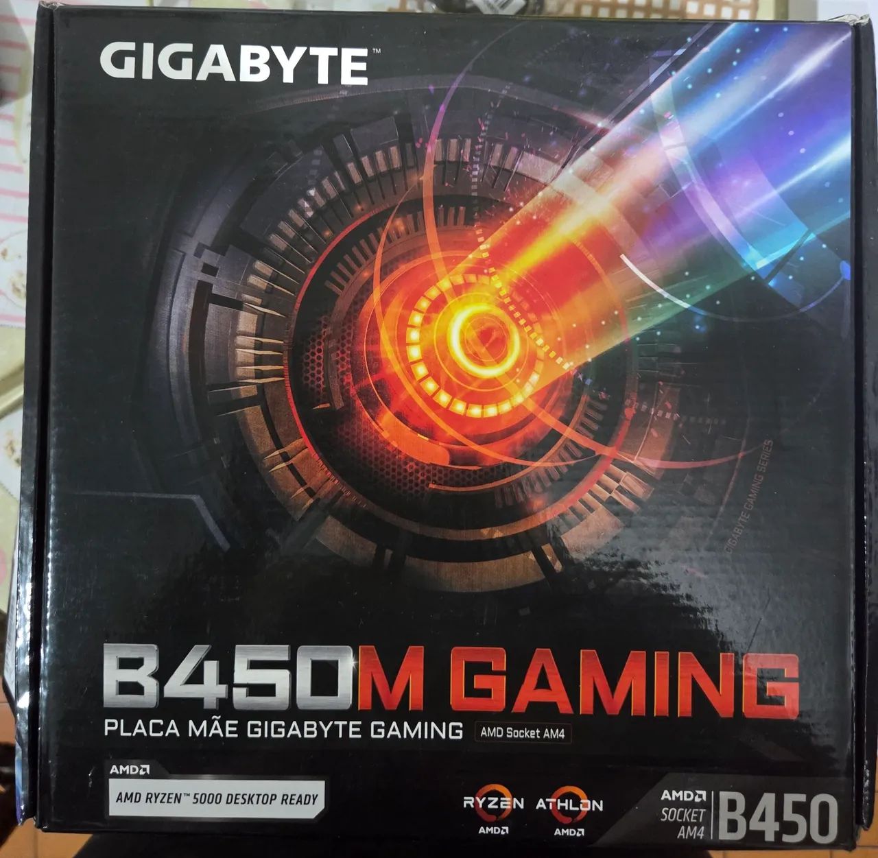 Placa mãe B450m Gaming Gigabyte - Foto 4