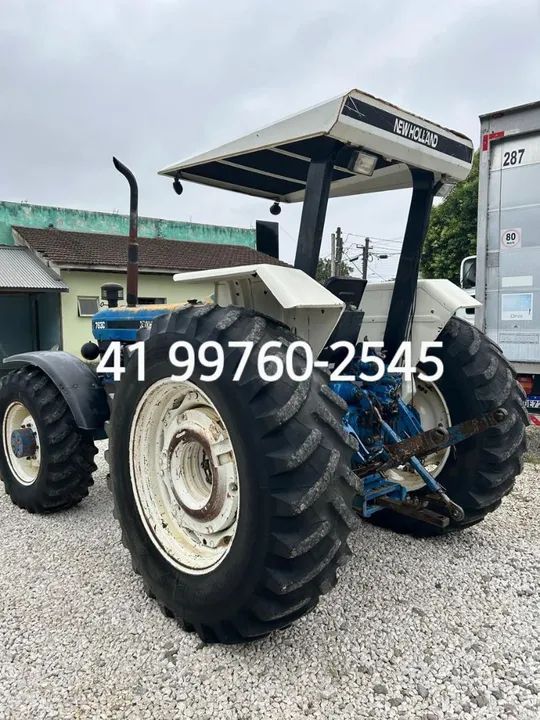 TRATOR NEW HOLLAND 7630 TRAÇADO 4X4 ANO 2000T - Foto 5