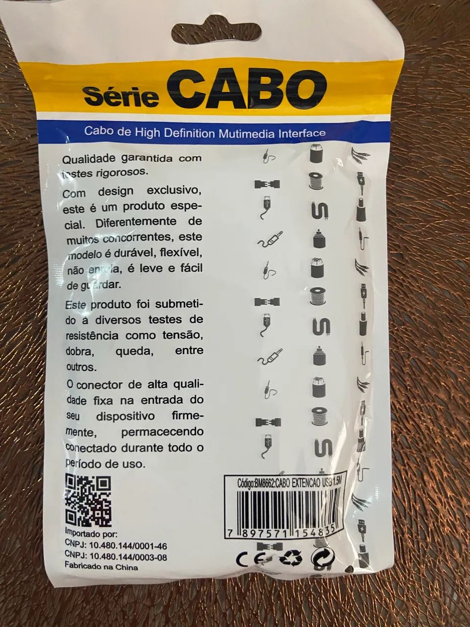 Cabo USB extensor 1,5mt - Foto 2