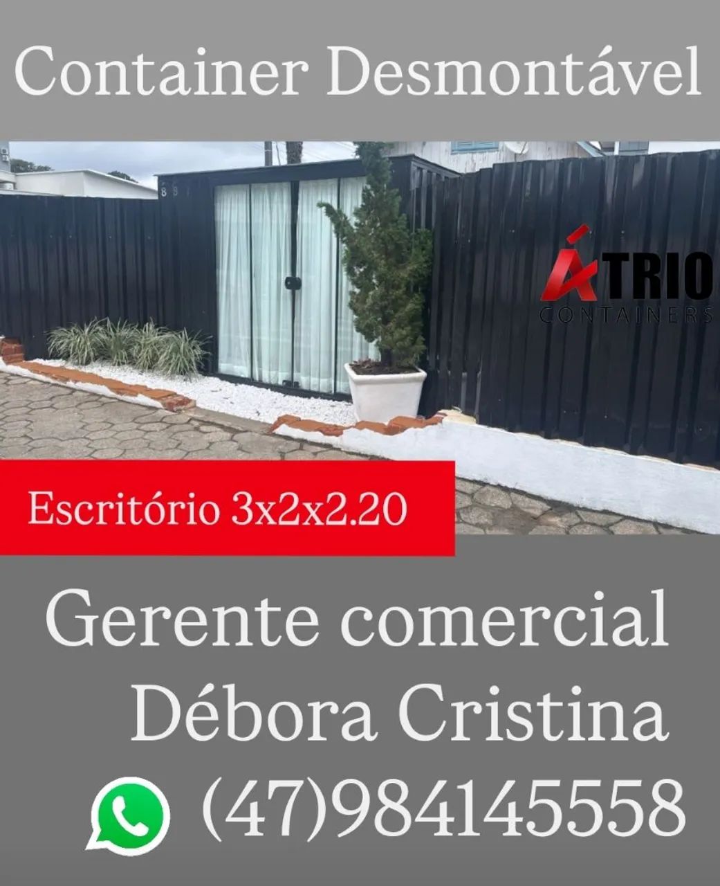 Container empreendedor Desmontável  - Foto 2