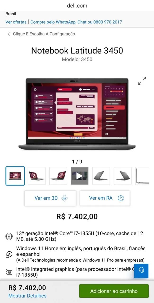 Notebook Dell Latitude 3450 core i7 32Gb de RAM - Foto 6